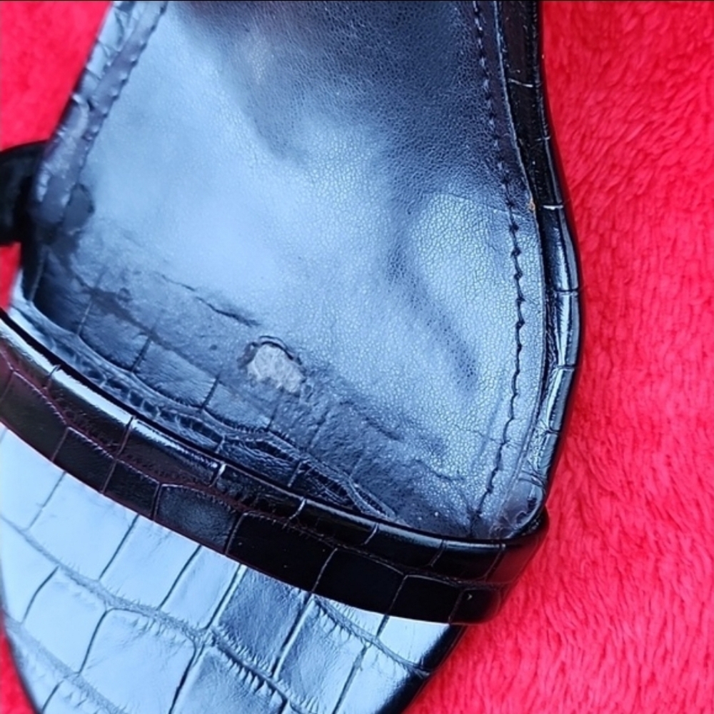 Black Strap Heels - Picture 12 of 12